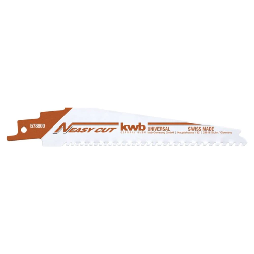 49578800 EASY-CUT HOJA PARA SIERRA DE SABLE, CON RECUBRIMIENTO MET?LICO PARA MADERA, METAL Y PLASTICO - 150/108 mm