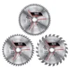 49589306 2 3 HOJAS DE SIERRA. Di?metro de 250 x 30 mm, 24 dientes, 42 dientes y 60 dientes.