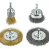 49597520 2 SET DE LIMPIEZA DE CEPILLOS KWB DE 4 PIEZAS PARA EL USO EN TALADROS