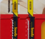 Hoja de calar 100/70 corte grueso universal p/madera x 2 unidades
