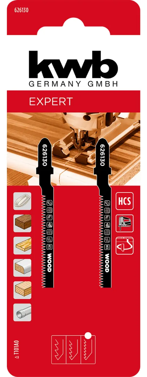 HOJAS PARA CALADORA MADERA CURVA - 80 x 1,4 MM