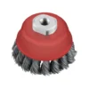 49719210 AGGRESSO-FLEX?, CEPILLO DE COPA, ALAMBRE DE ACERO TRENZADO, ? 100 MM - HILO 0,5 MM