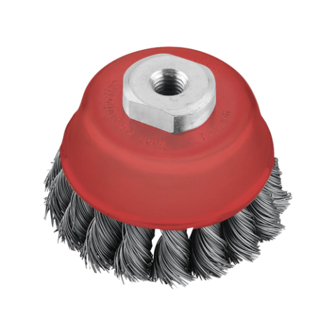 49719210 AGGRESSO-FLEX?, CEPILLO DE COPA, ALAMBRE DE ACERO TRENZADO, ? 100 MM - HILO 0,5 MM