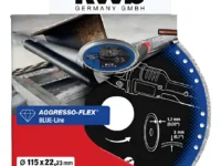 49720140 1 DISCO DE CORTE DE DIAMANTE AGGRESSO-FLEX? BLUE LINE PARA METAL - ? 115 x 22,23 x 1,4 MM