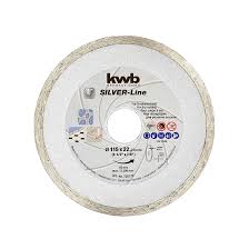49725270 2 DISCO DE CORTE DE DIAMANTE CONTINUO SILVER LINE - 125 X 22,23 X 2 MM