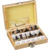 KIT ACCESESORIOS PARA ROUTER 12 PIEZAS V?STAGO 8 MM