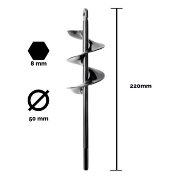 49761415 2 AHOYADORA PARA TIERRA - 50 mm