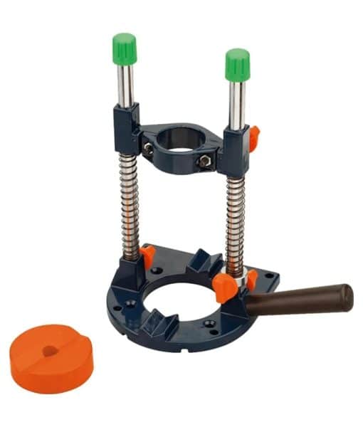 SOPORTE PARA TALADROS, ? 43 mm de sujeci?n, direcci?n giratoria de 2 columnas, 90-45?