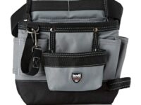 BOLSOS PORTA HERRAMIENTAS - Con cintur?n (longitud 75-135 x 5 cm), 1 bolsa para clavos grande, 1 compartimento grande con 2 lazos de encaje  y 2 peque?os Y 8 compartimientos