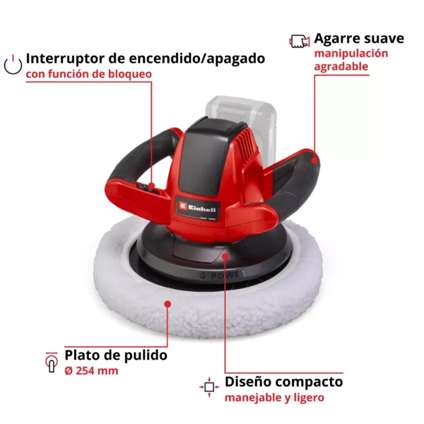 PULIDORA INAL?MBRICA CE-CB 18/254 Li Solo EXPERT