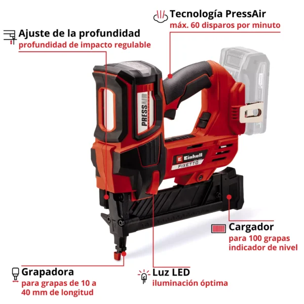 FIXETTO 1840 S 2 GRAPADORA INAL?MBRICA FIXETTO 18/38 S PROFESSIONAL