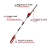PODADORA TELESC?PICA INAL?MBRICA  GC-HH 18/45 Li T-Solo CLASSIC