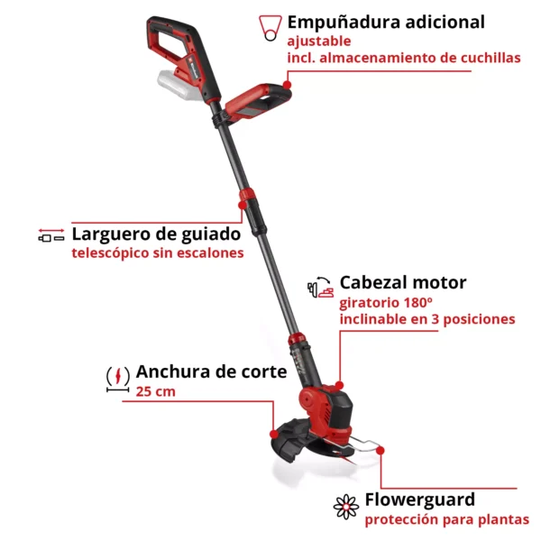 GE-CT 1825 Li-Solo 2 BORDEADORA A BATER?A GE-CT 18/25 Li-Solo EXPERT
