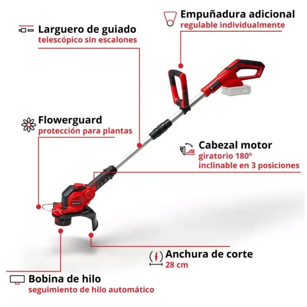 BORDEADORA INAL?MBRICA GE-CT 18/28 Li-Solo EXPERT