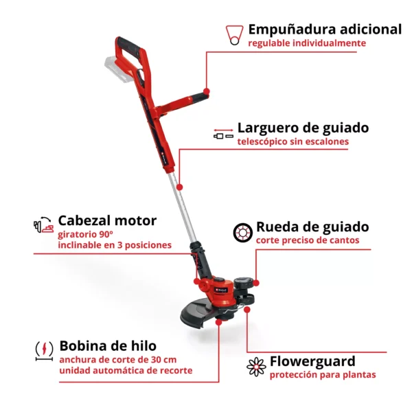 BORDEADORA INAL?MBRICA  GE-CT 18/30 Li-Solo EXPERT