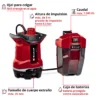BOMBA DE AGUA SUCIA INAL?MBRICA GE-DP 18/25 Li - Solo EXPERT