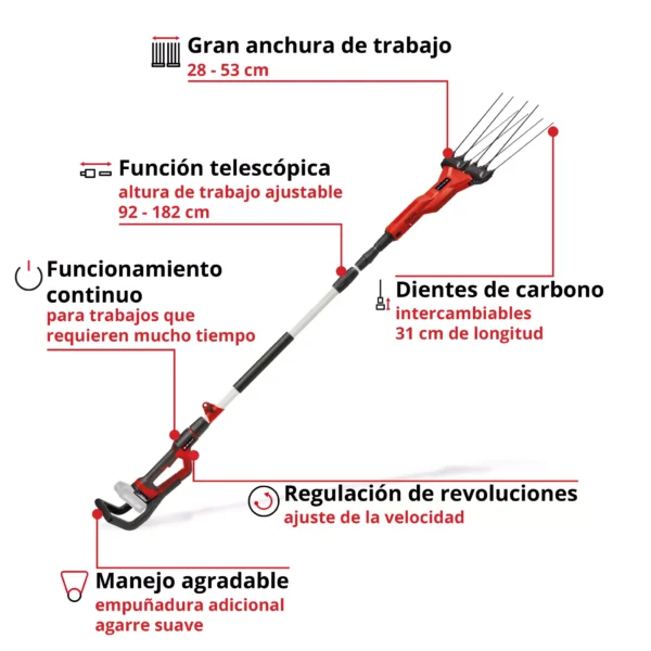 COSECHADORA DE OLIVOS A BATER?A GE-FS 18/53 Li-Solo EXPERT