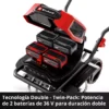 ARADOR DE TIERRA A BATER?A GP-CR 36/45 Li E BL- Solo PROFESSIONAL