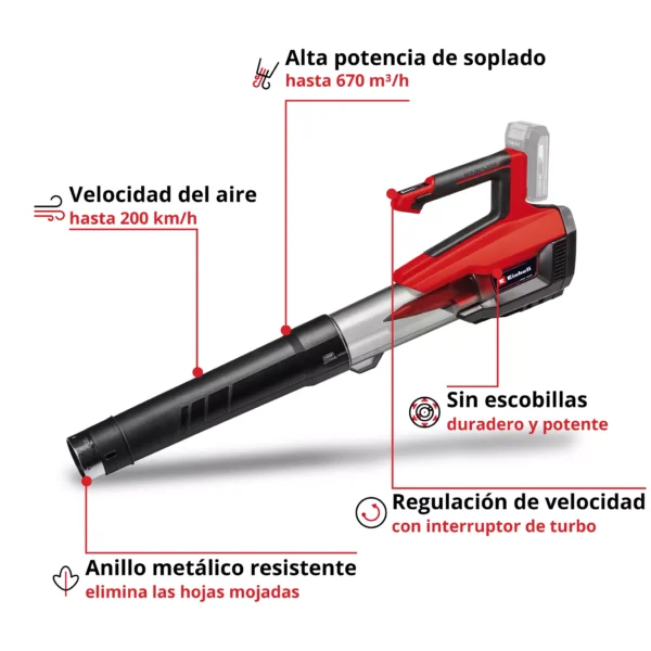SOPLADOR INAL?MBRICO GP-LB 18/200 Li E-Solo PROFESSIONAL