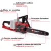 GP-LC 3635 Li-Solo 2 MOTOSIERRA INAL?MBRICA GP-LC 36/35 Li-Solo PROFESSIONAL