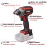 IMPAXXO 18230 2 LLAVE DE IMPACTO INAL?MBRICA IMPAXXO 18/230 PROFESSIONAL