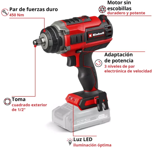 LLAVE DE IMPACTO INAL?MBRICA IMPAXXO 18/400 PROFESSIONAL
