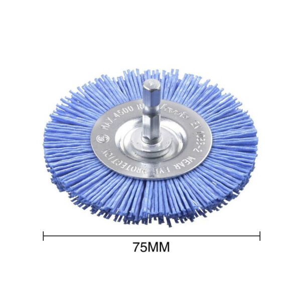 CEPILLO CIRCULAR, NAILON ABRASIVO GRUESO - ? 75MM