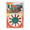 KWB-49604630 1 CEPILLO EN ABANICO DE NAILON, ? 100 MM - 10 COMPARTIMENTOS - FINO
