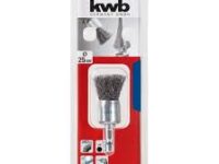 KWB-49608030 1 CEPILLO PINCEL, ALAMBRE DE ACERO HSS, ONDULADO, ? 25 mm