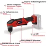 TE-AD 18 Li - Solo 2 TALADRO ANGULAR A BATER?A TE-AD 18 Li - Solo EXPERT