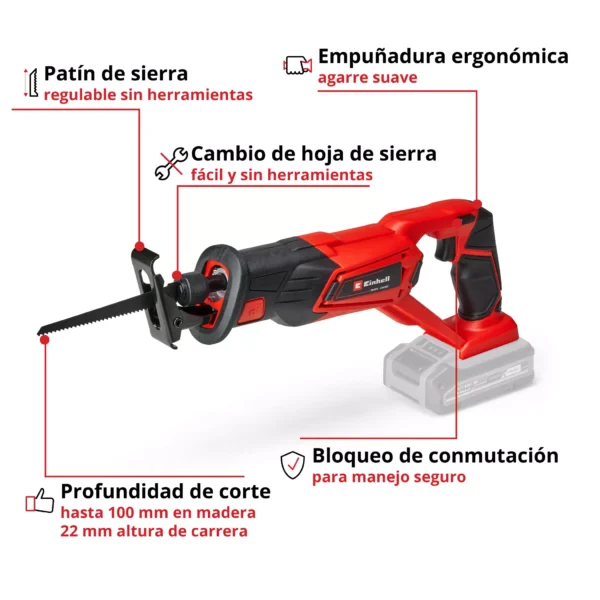 TE-AP 1822 Li-Solo 2 SIERRA SABLE INAL?MBRICA TE-AP 18/22 Li-Solo EXPERT