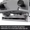 TE-BJ 18 Li - Solo 4 ENGALLETADORA INAL?MBRICA TE-BJ 18 Li - Solo EXPERT