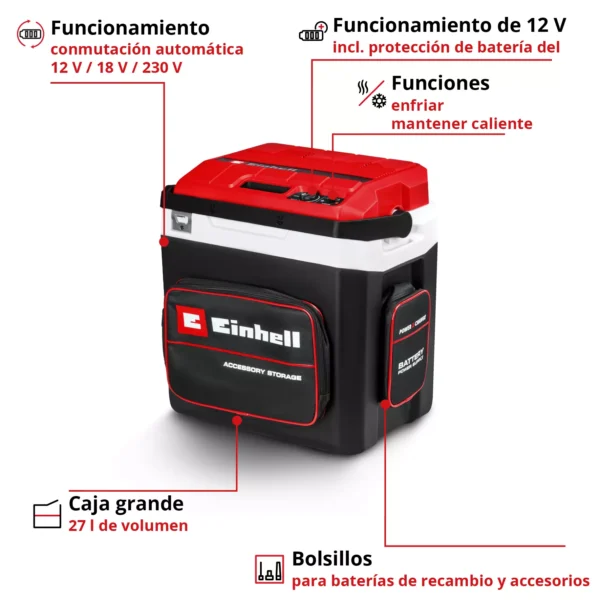 HELADERA PORTATIL  A BATER?A TE-COL 18/27 Li-Solo EXPERT