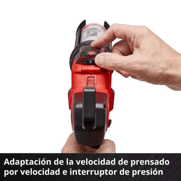 PISTOLA APLICADORA SILICONA INAL?MBRICA TE-SG 18/10 Li - Solo EXPERT
