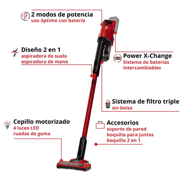 TE-SV 18 Li-Solo 2 ASPIRADORA INAL?MBRICA TE-SV 18 Li Solo EXPERT