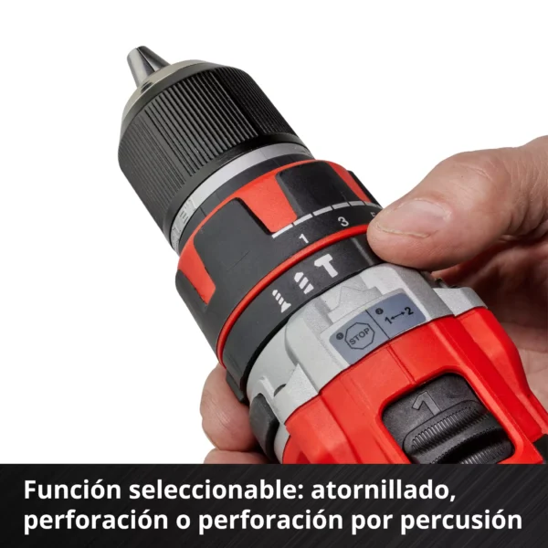 TP-CD 1850 Li-i BL (2x2,0Ah) 3 TALADRO INAL?MBRICO PERCUSI?N S/CARBONES TP-CD 18/50 Li-i BL KIT PROFESSIONAL