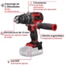 TP-CD 1860 Li-i BL Solo 2 TALADRO INAL?MBRICO PERCUSI?N S/CARBONES TP-CD 18/60 Li-i BL Li Solo PROFESSIONAL