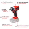 TP-CW 18 Li Brushless-Solo 2 LLAVE DE IMPACTO INAL?MBRICA TP-CW 18 Li BL Solo PROFESSIONAL
