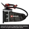 LIJADOR DE PANELES DE YESO A BATER?A TP-DWS 18/225 Li BL Solo PROFESSIONAL