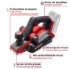 CEPILLO A BATER?A TP-PL 18/3 Li BL - Solo PROFESSIONAL