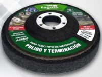 WhatsApp Image 2026-05-07 at 08.40.31 120 Disco Flap Fibra Polish base FV 115mm - Carburo de Silicio Grano 1000