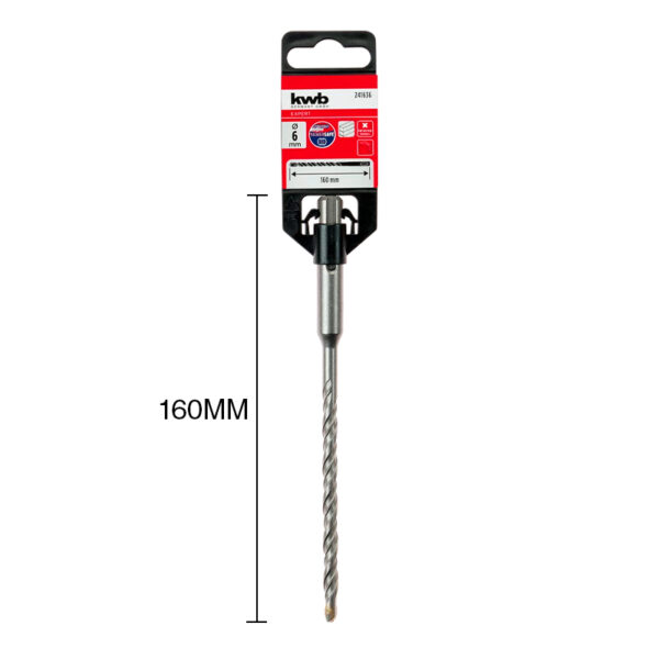 HB4X SDS PLUS PARA HORMIGON - 2 FILOS, 10mm x 160mm