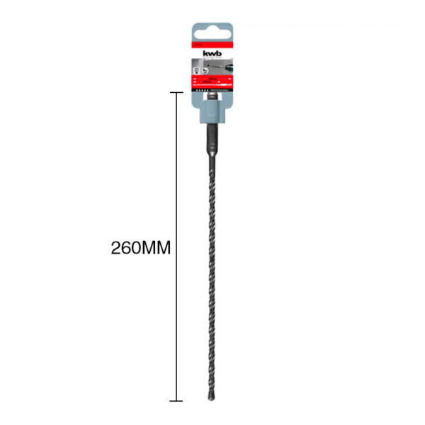 HB4X SDS PLUS PARA HORMIGON - 2 FILOS, 10mm x 260mm