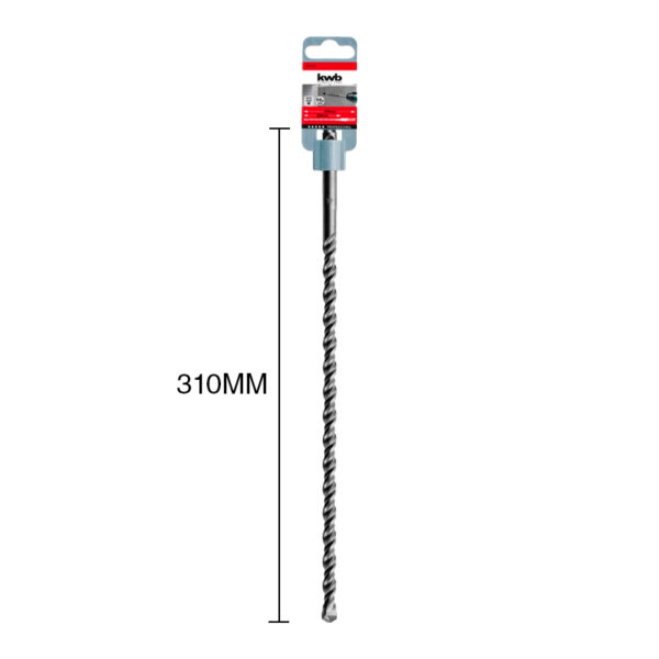 HB4X SDS PLUS PARA HORMIGON - 2 FILOS, 10mm x 310mm