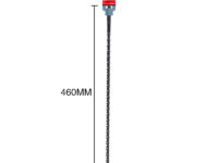 kwb-49244640 HB4X SDS PLUS PARA HORMIGON - 2 FILOS, 10mm x 460mm