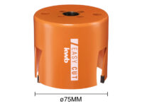 SIERRA CORONA EASY CUT CARBURO DE TUNGSTENO, ? 75 mm