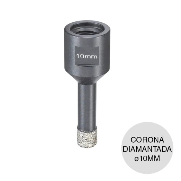 SIERRA CORONA DIAMANTADA PARA CORTE SECO, M14 P/AMOLADORA, ? 10 mm
