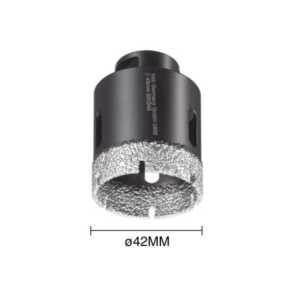 SIERRA CORONA DIAMANTADA PARA CORTE SECO, M14 P/AMOLADORA, ? 42 mm
