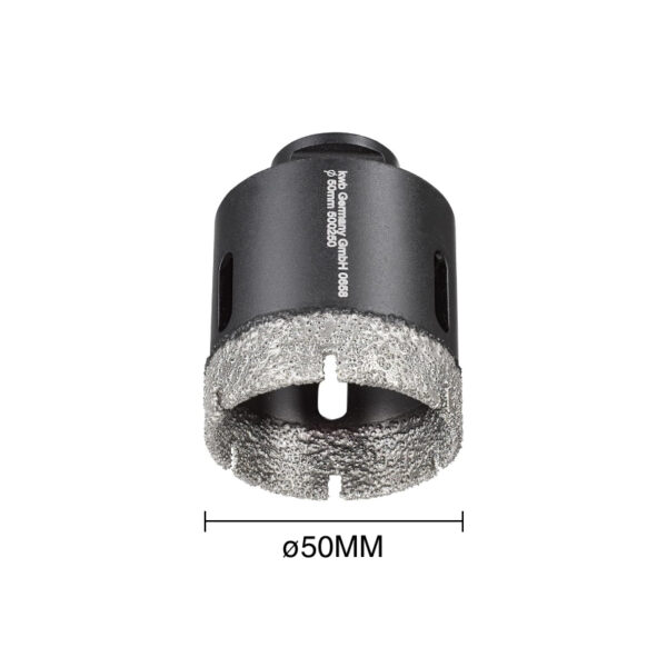 SIERRA CORONA DIAMANTADA PARA CORTE SECO, M14 P/AMOLADORA, ? 50 mm