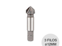 AVELLANADORES HSS PARA METALES ENCASTRE HEXAGONAL 1/4, 12 mm